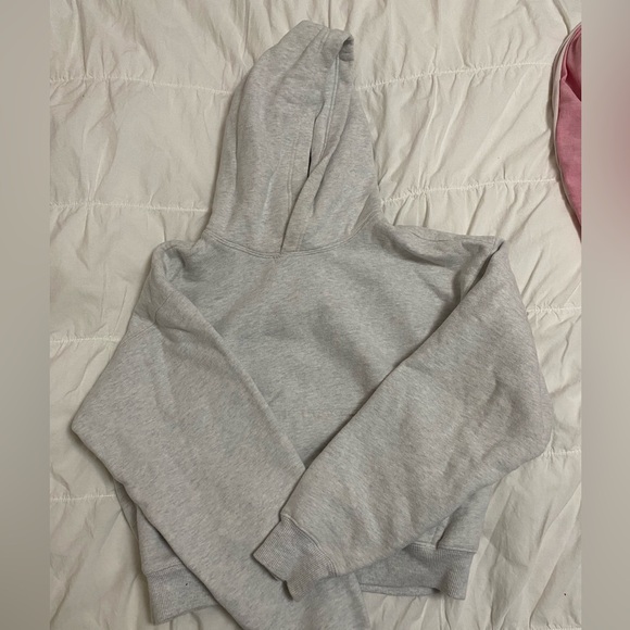 Aritzia tna boyfriend hoodie grey size xs - Picture 1 of 2